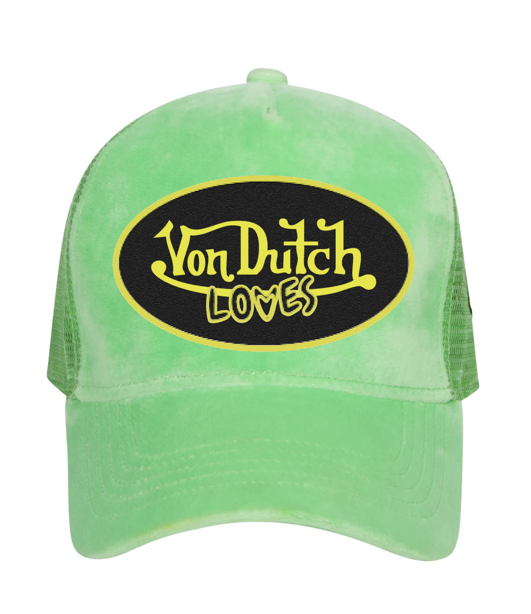 GREEN VELVET HAT